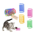 Set de 12 Resortes Espirales para Gatos — Juguetes Interactivos de Rebote