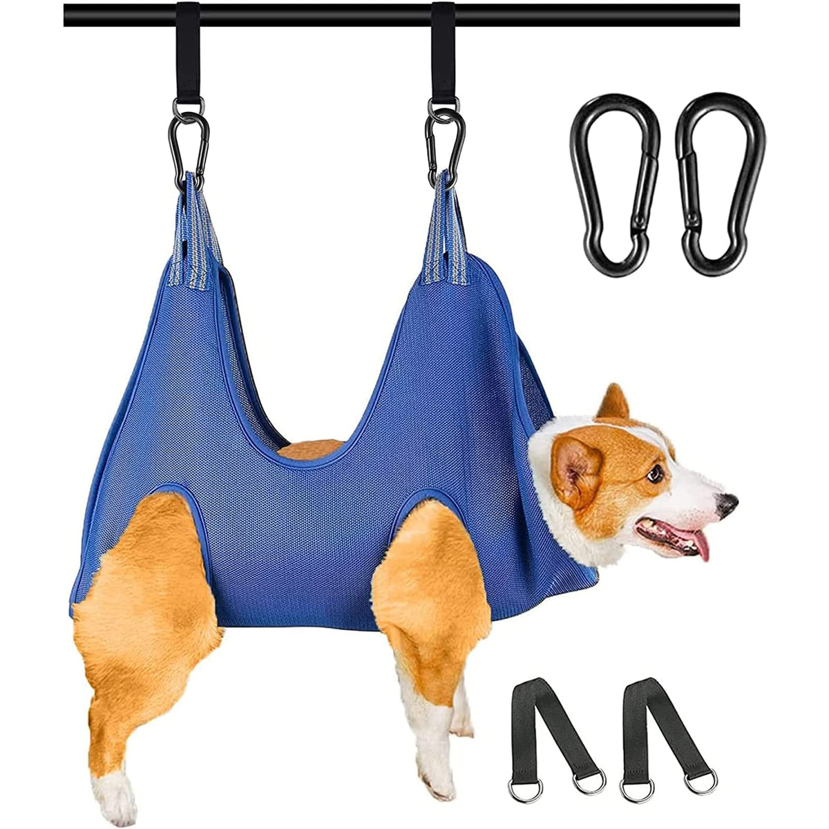 Pet Grooming Hammock Harness for Dogs and Cats