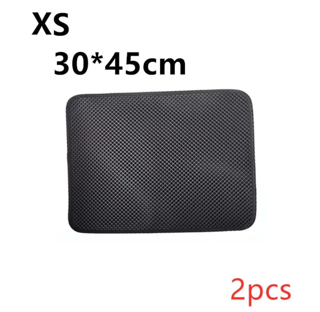 Double-Layer Cat Litter Mat