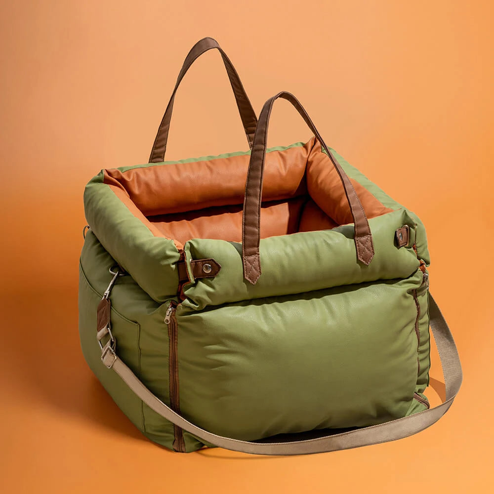 Dog Car Seat Bed with Safety Buckle - Pawsyhome