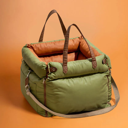 Dog Car Seat Bed with Safety Buckle - Pawsyhome
