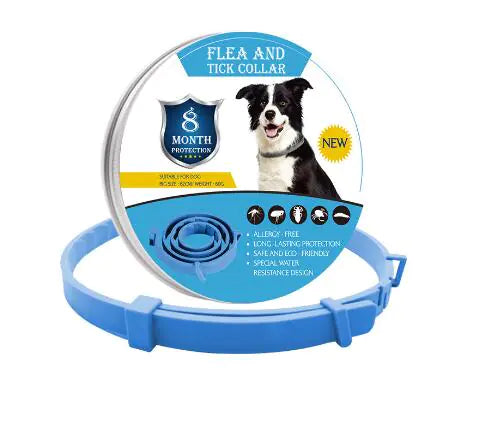 Adjustable Anti-Flea Collar for Dogs and Cats