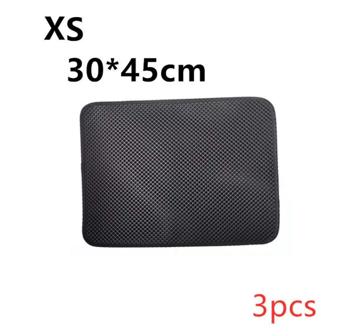 Double-Layer Cat Litter Mat