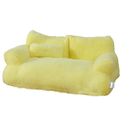 Luxury Cat Plush Bed - Pawsyhome