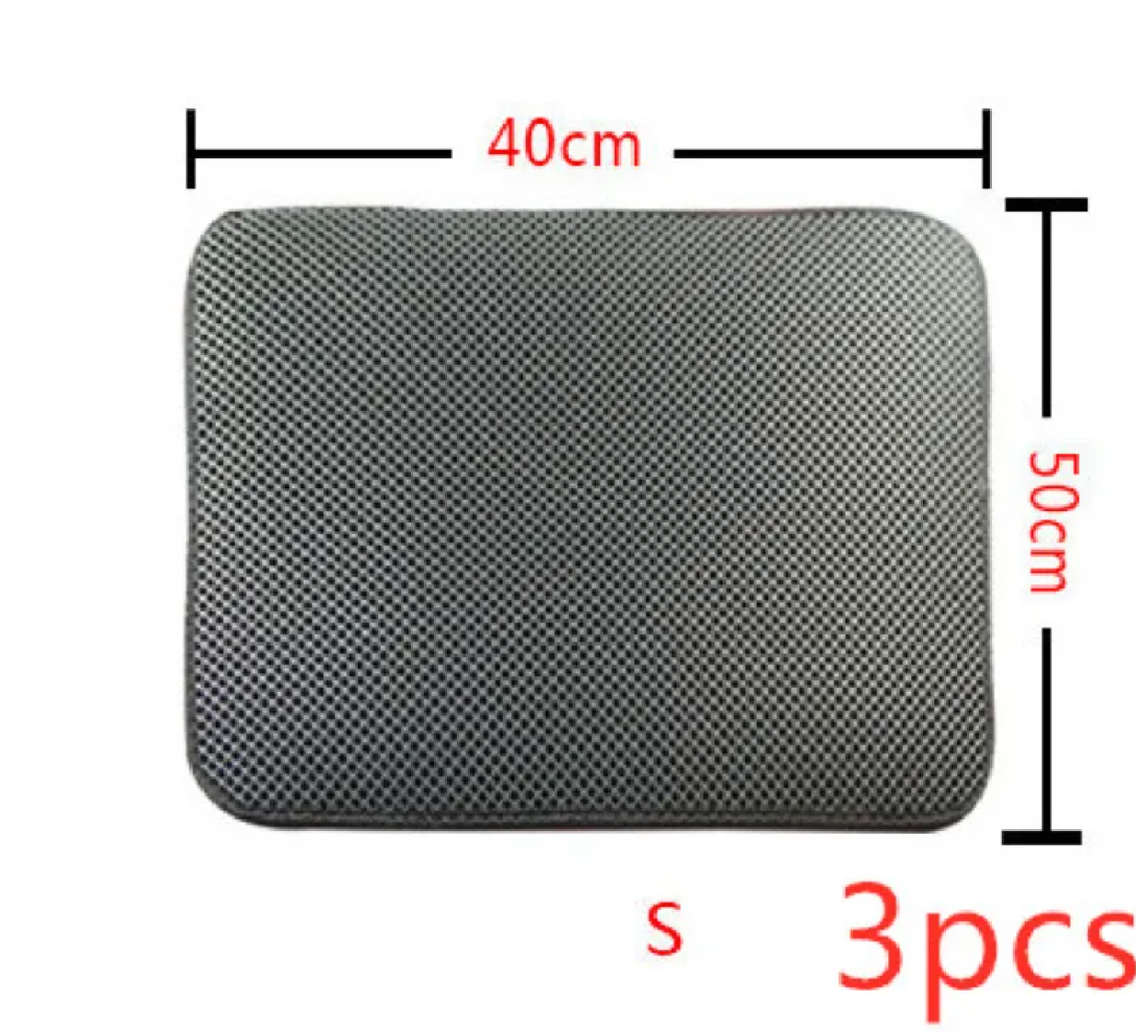 Double-Layer Cat Litter Mat