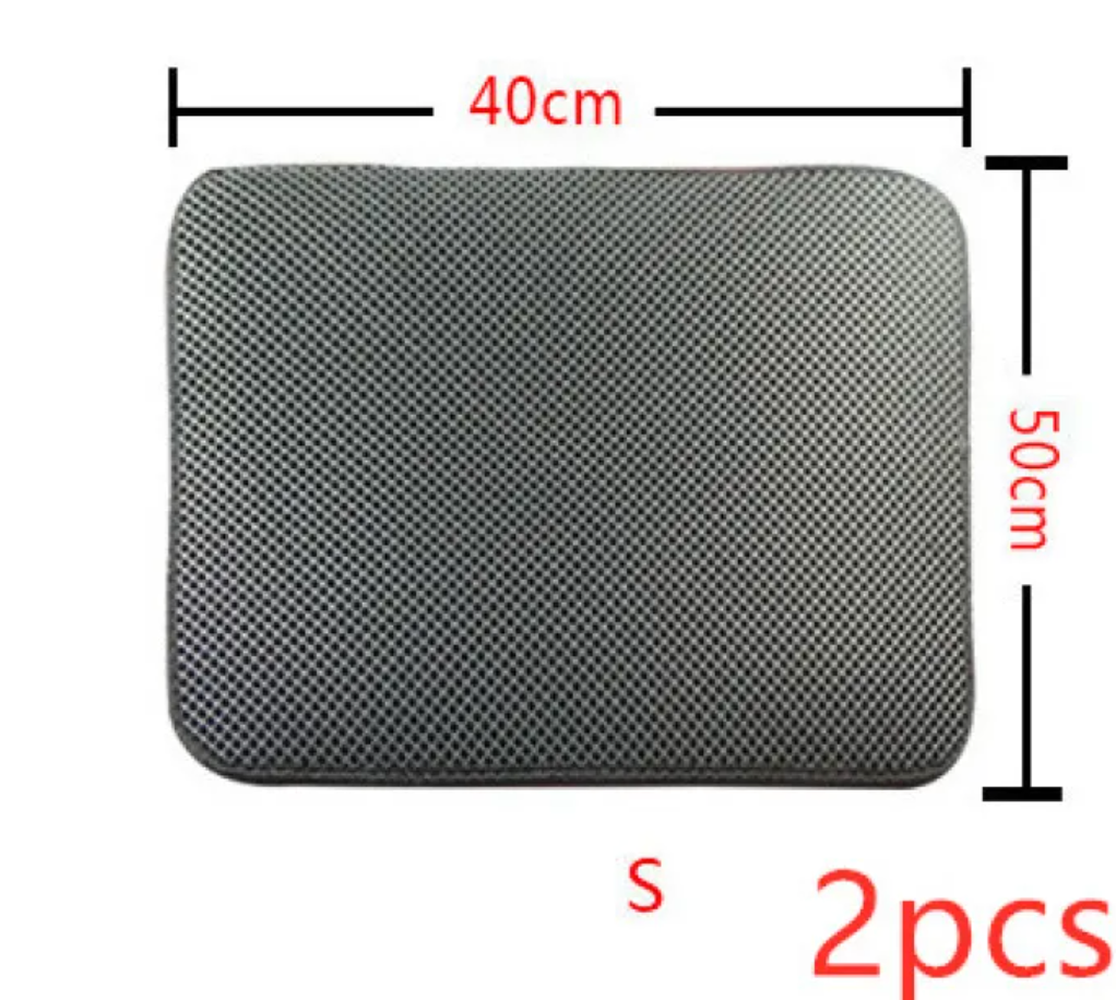 Double-Layer Cat Litter Mat