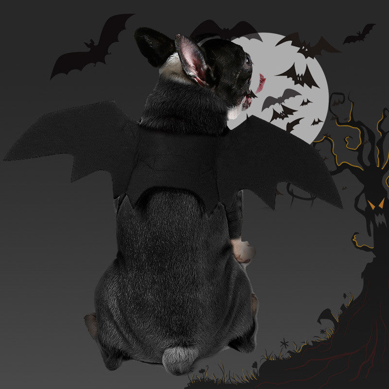 Disfraz de Halloween con Alas de Murciélago para Perros