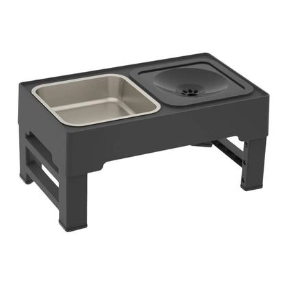 Elevated Mess-Free Dog Bowl - Pawsyhome