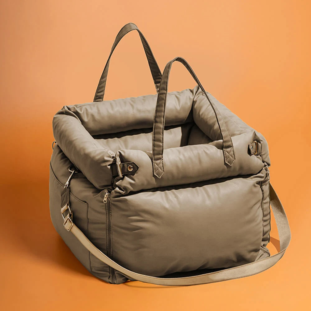 Dog Car Seat Bed with Safety Buckle - Pawsyhome