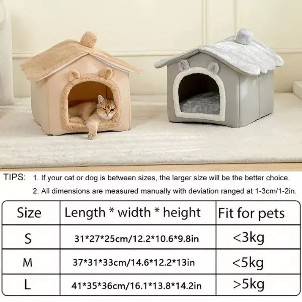 Cat Bed CaveCozy Size