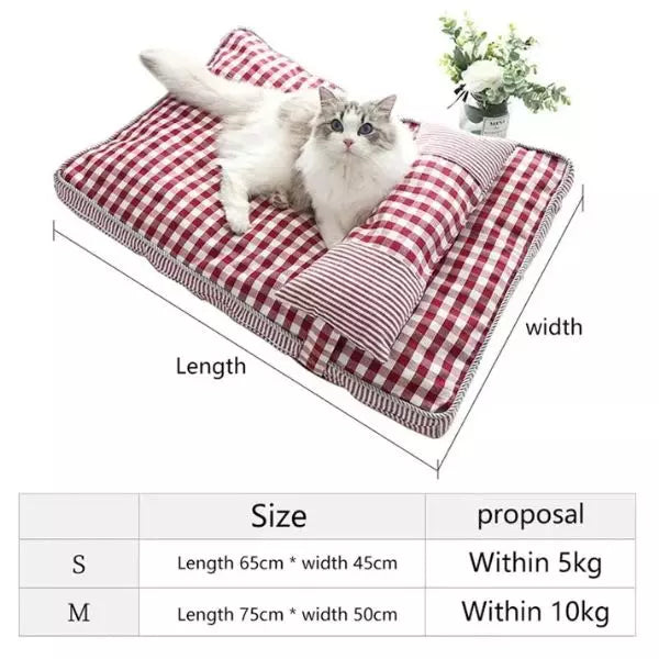 Cat Bed Pupillow Size