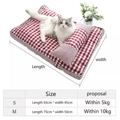 Cat Bed Pupillow Size