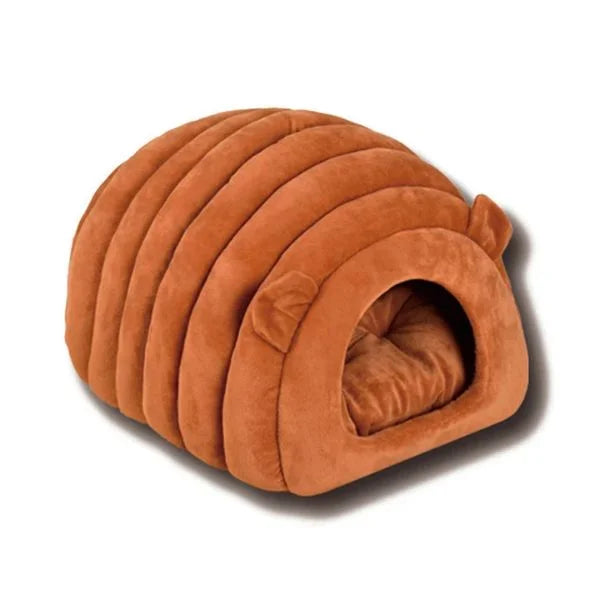 cat bed brown