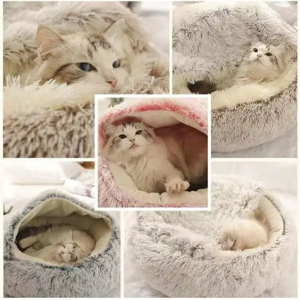 round cat bed 03