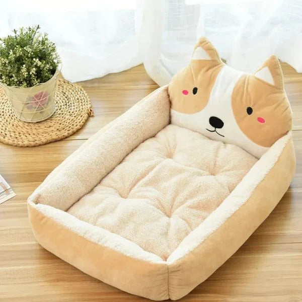 Dog Bed Beige