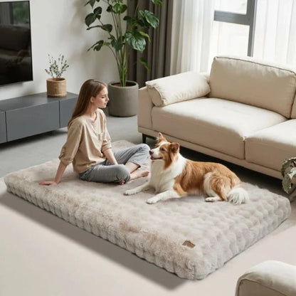 Dog Bed Beige