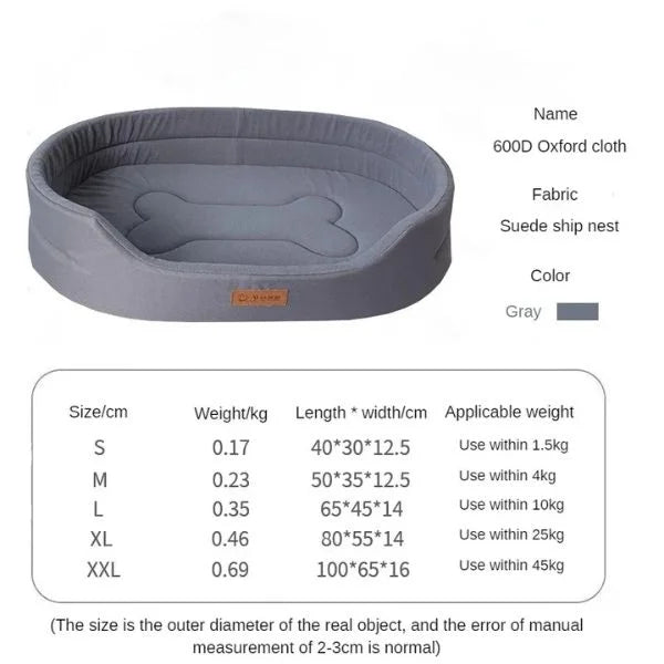 Dog Bed Gray