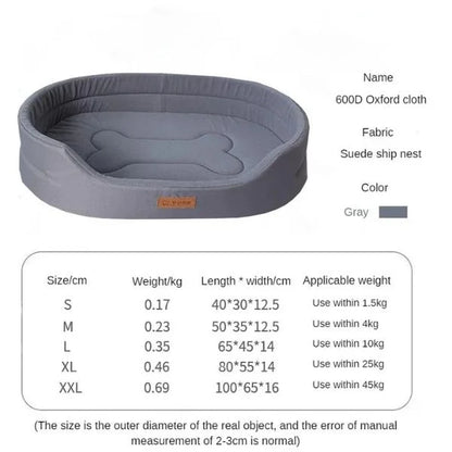 Dog Bed Gray