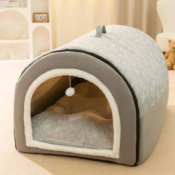 DOG BED GRAY