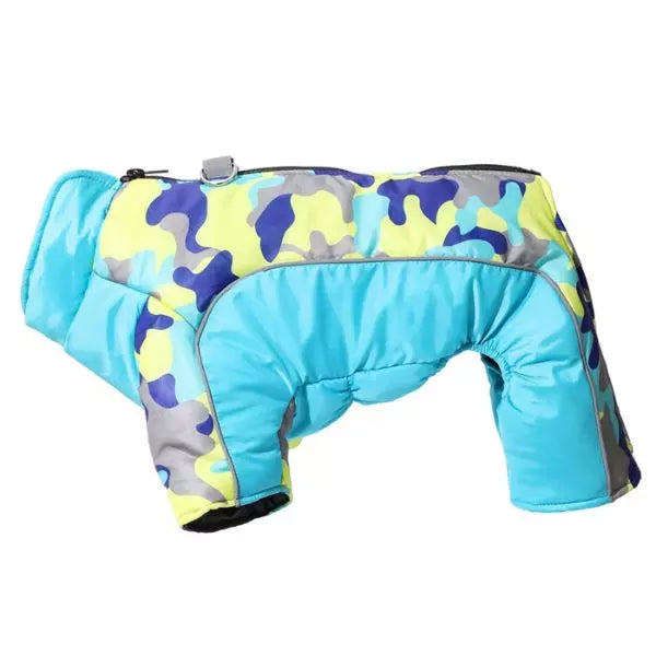 Dog Raincoat Blue