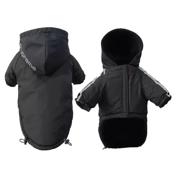 Dog Raincoat Black