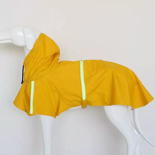 Dog Raincoat Yellow
