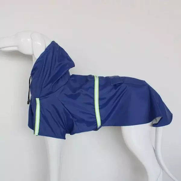 Dog Raincoat Blue