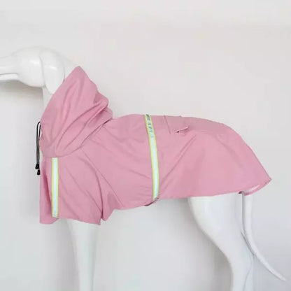 Dog Raincoat Pink