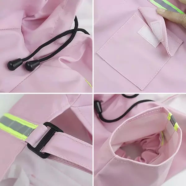 Dog Raincoat details