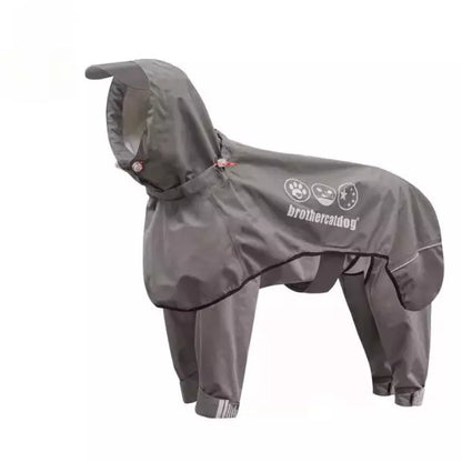 Dog Raincoat Dark Khaki