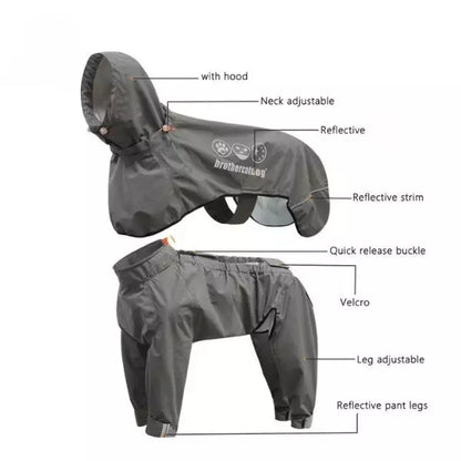 Dog Raincoat StormPaw Details