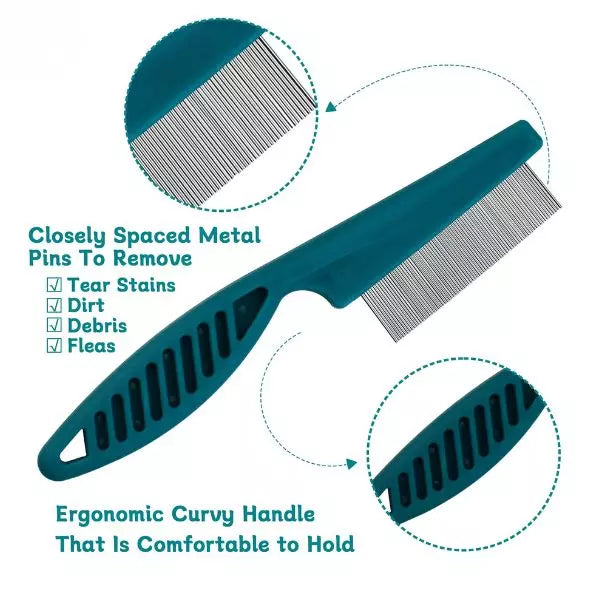 Flea Comb Harmony Pawsy Home