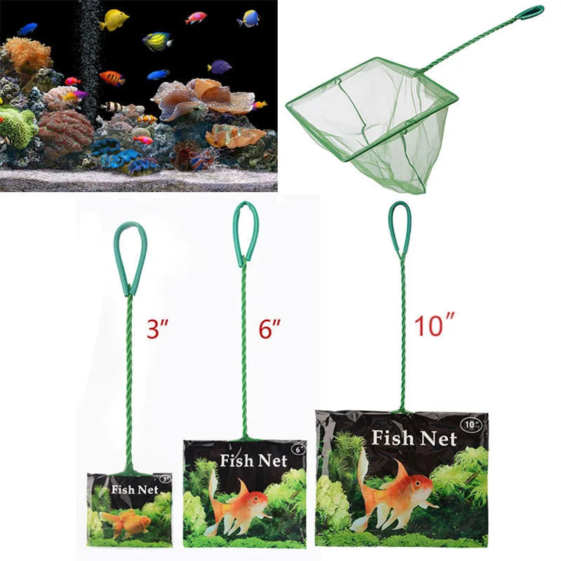 Red para Acuario con Mango Largo