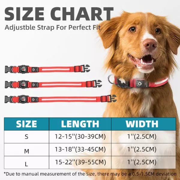 LED Dog Collar Size