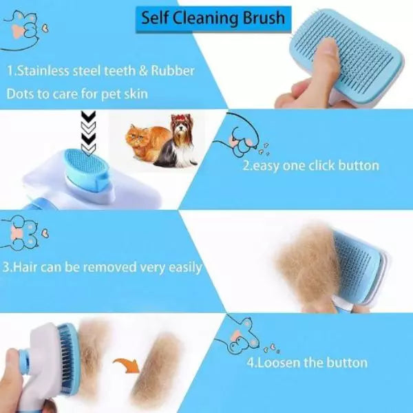 Pet Hair Remover Brush GlowTail