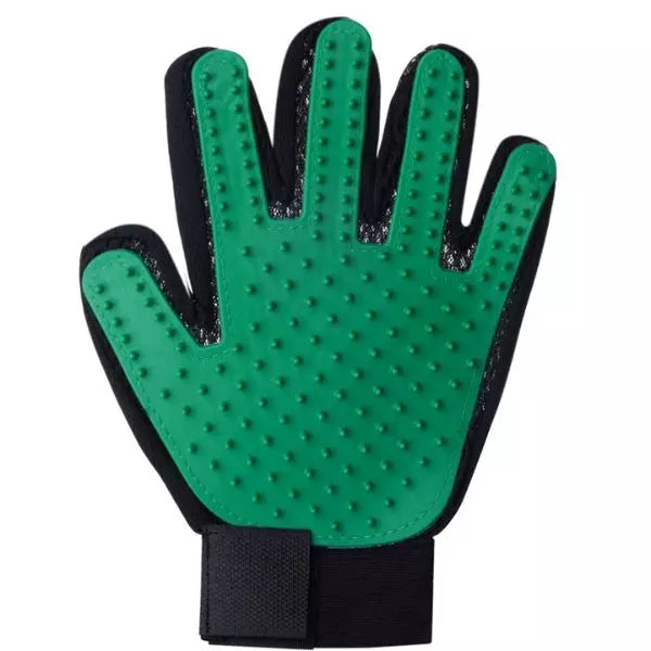 Pet Hair Remover Glove Green