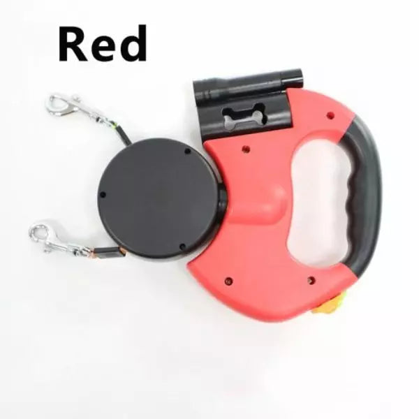 Retractable Dog Lead Red