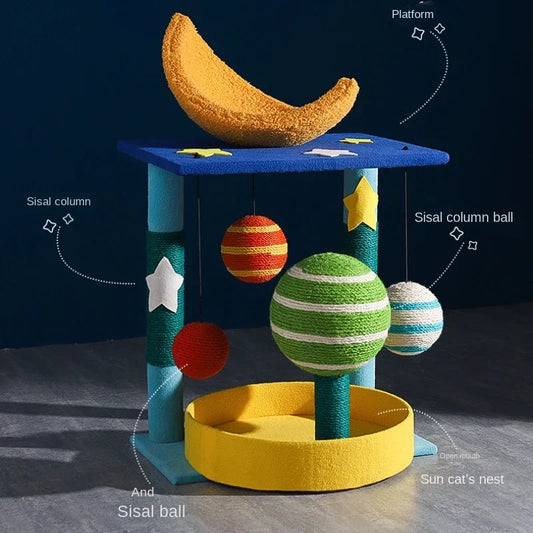 Cat Scratching – Star Cat Condo - Pawsyhome