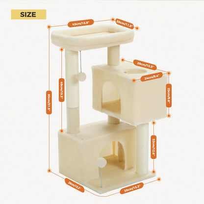 Cat Furniture – Plush Condo & Perch Tree - Pawsyhome