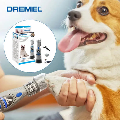 Dremel 7020 PGK Pet Nail Grinder Quiet Electric Dog Nail File Care Set Safety Dog Nail Clippers Trimmers Tools Battery Powered - Pawsyhome