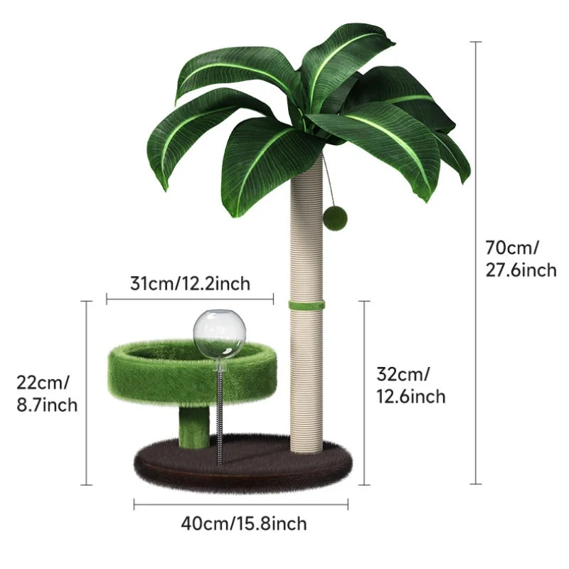 Cat Scratching – Sisal Comfort Perch - Pawsyhome
