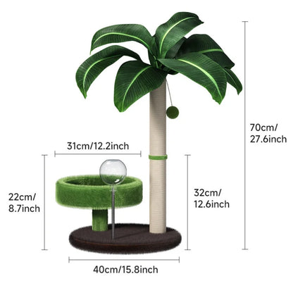 Cat Scratching – Sisal Comfort Perch - Pawsyhome