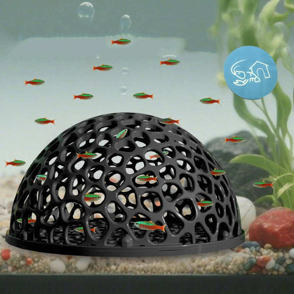 Cueva Decorativa Escondite para Acuario