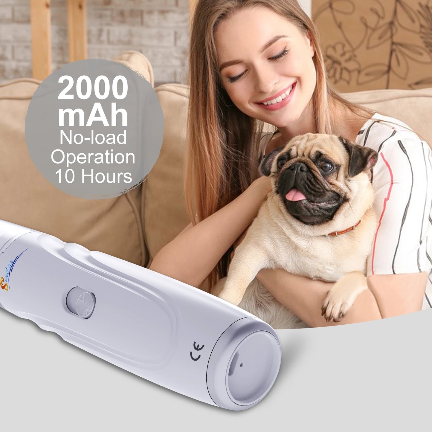 Electric Pet Nail Grinder Trimmer Grooming Tool Rechargeable Dog Nail Clippers Dogs Nail Grinder Trimmer Puppy Dog Accessories - Pawsyhome