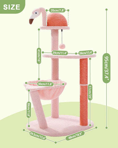 Cat Furniture – FlamingoTower - Pawsyhome