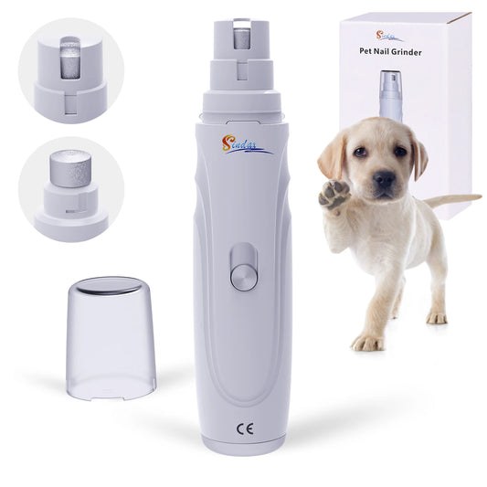 Electric Pet Nail Grinder Trimmer Grooming Tool Rechargeable Dog Nail Clippers Dogs Nail Grinder Trimmer Puppy Dog Accessories - Pawsyhome
