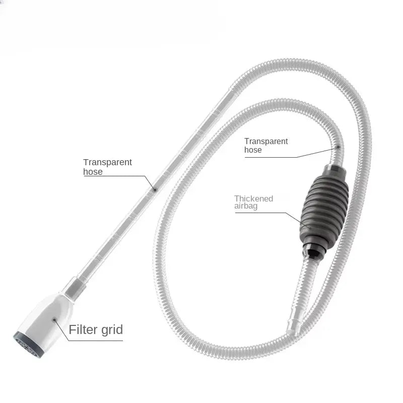 Sifón Manual Limpia-Grava y Cambiador de Agua