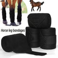 Vendas Protectoras de Forro Polar para Patas de Caballo – Set de 4