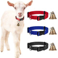 Collar Ajustable con Campana para Cabras