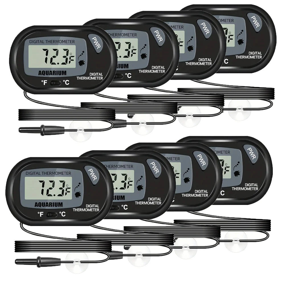 Termómetro Digital LCD para Acuario con Ventosa
